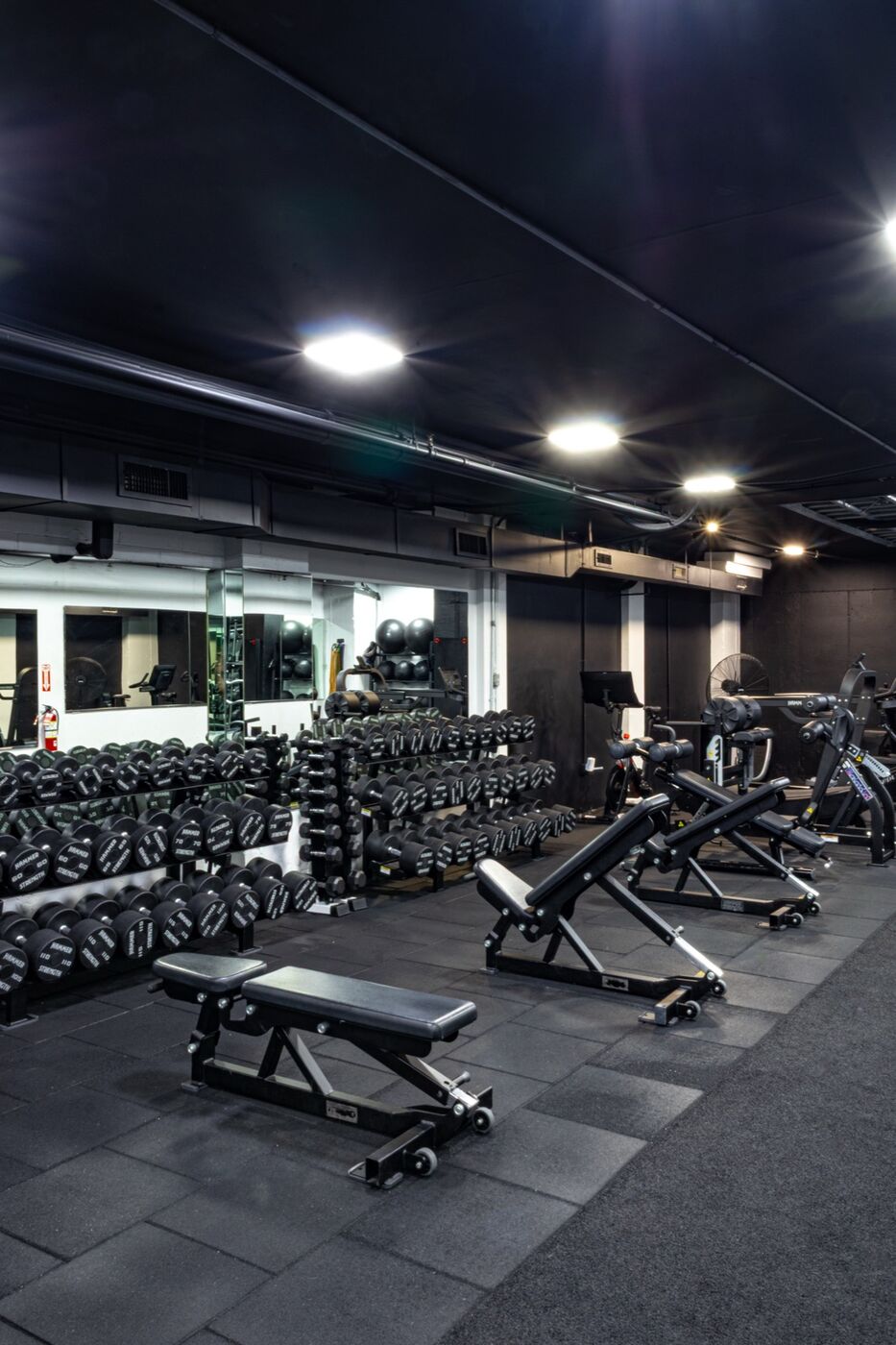 East 3rd dumbbell rack
