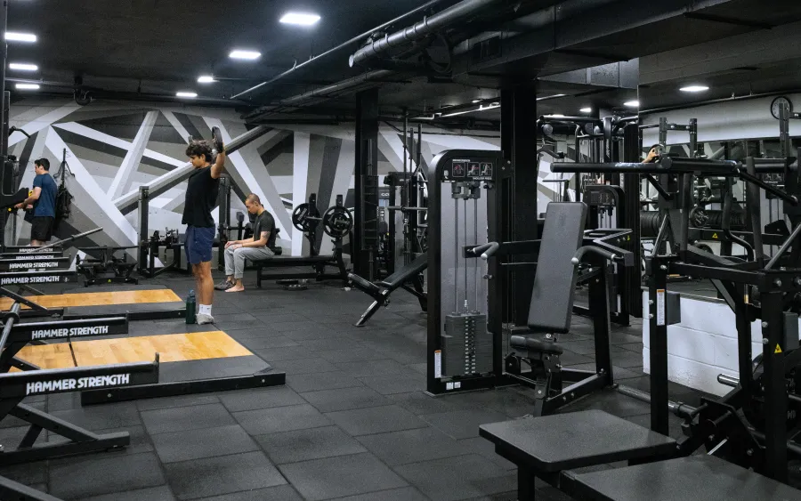 Training floor at Gym NYC East 3rd