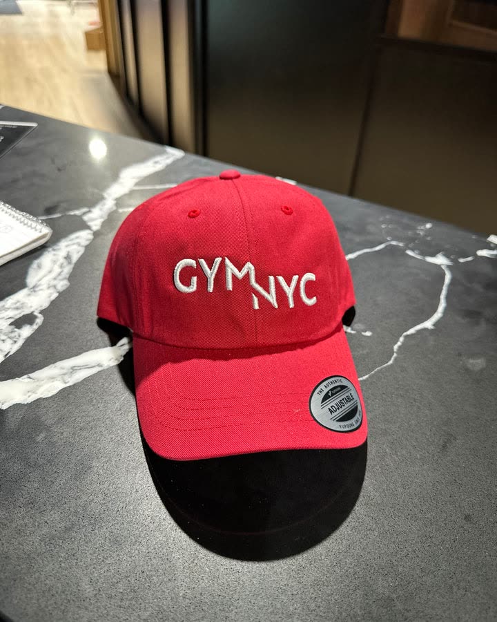 WHITE ON RED ADJUSTABLE